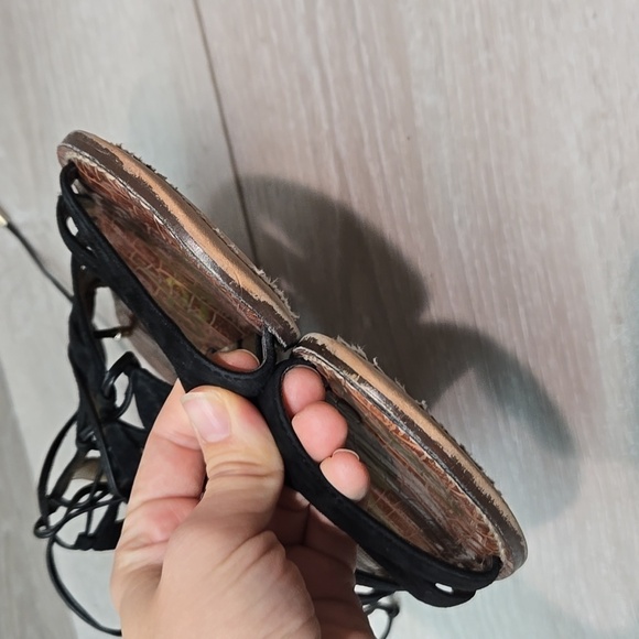 Sam Edelman Womens Gemma Gladiator Lace Up Sandals Flats shoes sz 6 - Picture 5 of 11